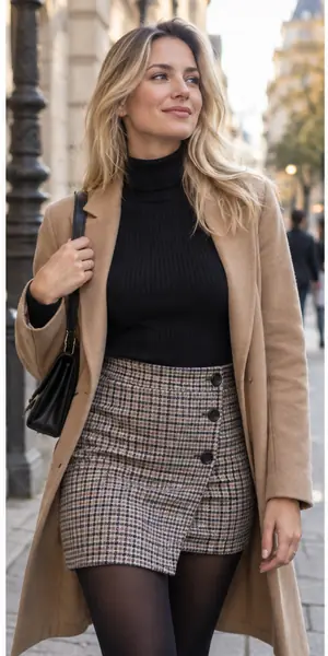 Woman exploring the city before connecting on Flirtooy